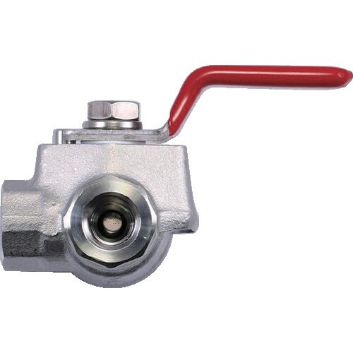 HAMAI ステンレス製禁油処理3方ボールバルブ(