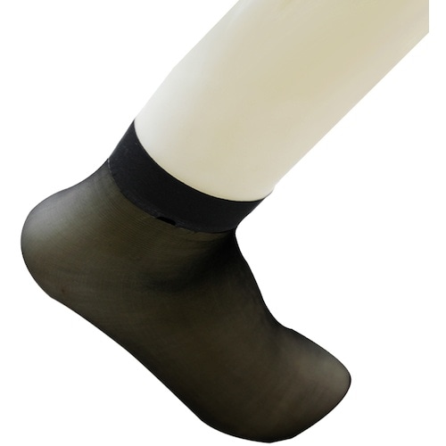 セーフラン 使い捨て靴下 黒 100足