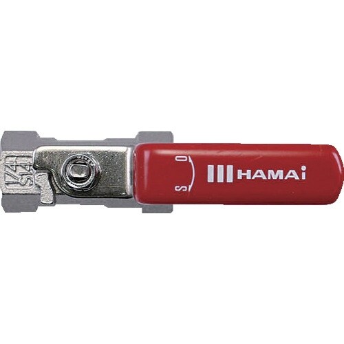 HAMAI ステンレス製ねじ込みボールバルブ(レバ
