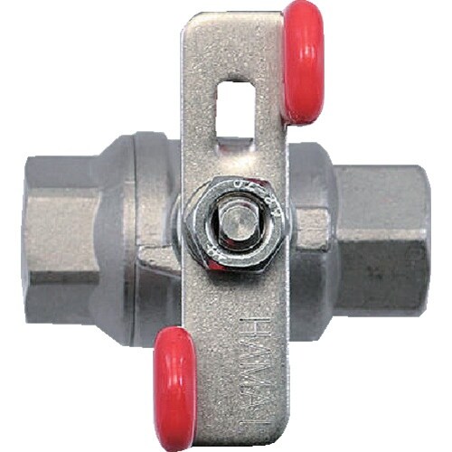 HAMAI ステンレス製フルボアボールバルブ(つま