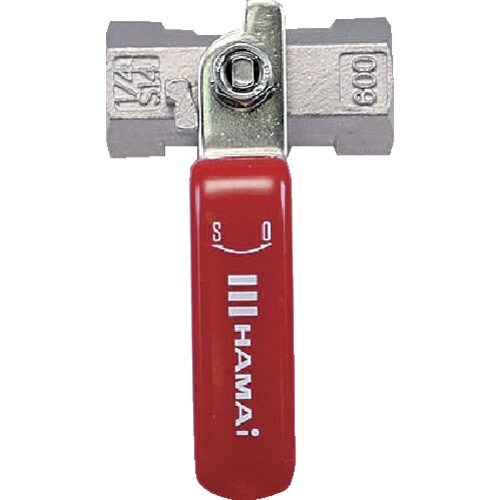 HAMAI ステンレス製ねじ込みボールバルブ(レバ