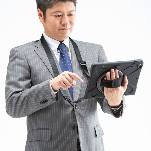 SANWA iPad 10.2インチ 耐衝撃ケース