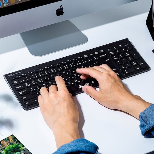 SANWA Bluetoothスリムキーボード