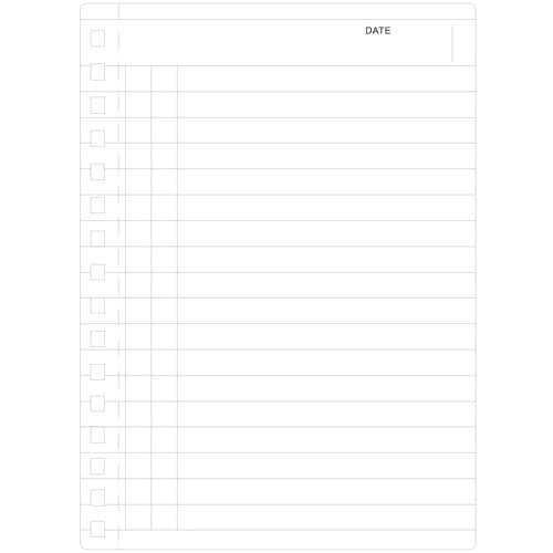 maruman A6 ノート ニーモシネ 行動予定