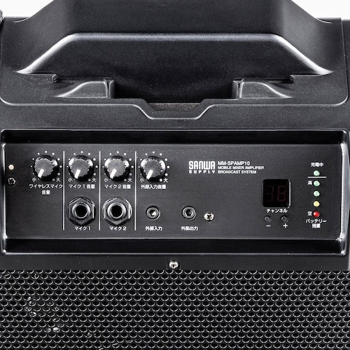 SANWA ワイヤレスマイク付き拡声器スピーカー