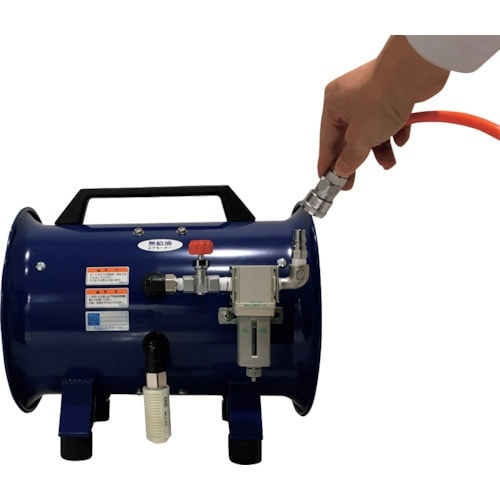 アクアシステム 無給油エアモーター式 軸流型 送風