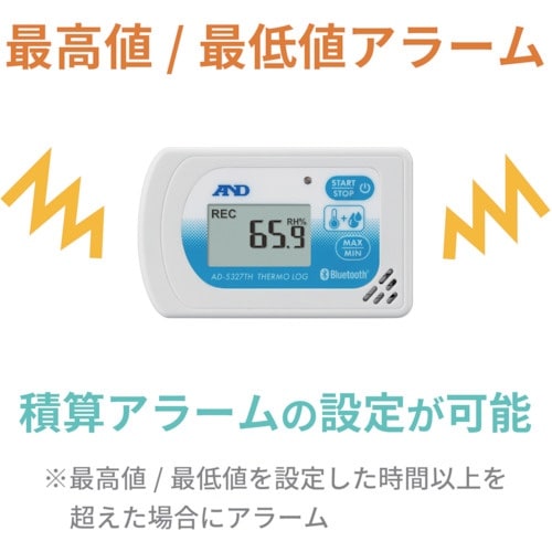 A&D BLE温度・湿度データロガー さーもろぐ