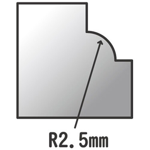 PROXXON トリマービット面取りR2.5mm