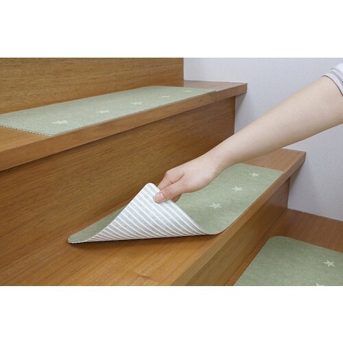 サンコー 吸着蓄光階段マット