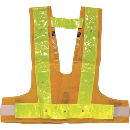 ミズケイ フルハーネス用LED安全ベスト 装着でき