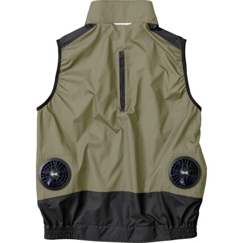 空調服 冷却上着 遮熱フルハーネス空調ベスト KU