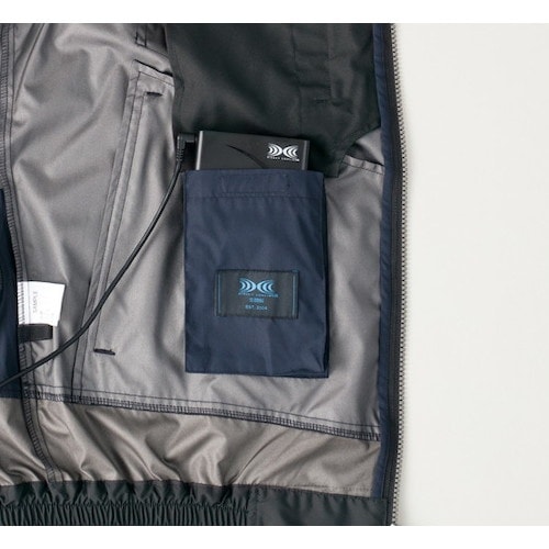 空調服 冷却上着 遮熱フルハーネス空調ベスト KU