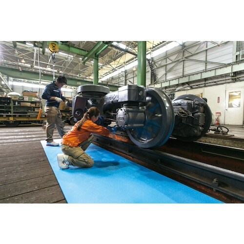 テラモト トリプルシート 青 9mm×5m