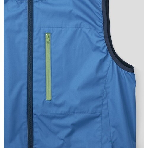 空調服 遮熱タチエリ空調ベスト ブラック LL