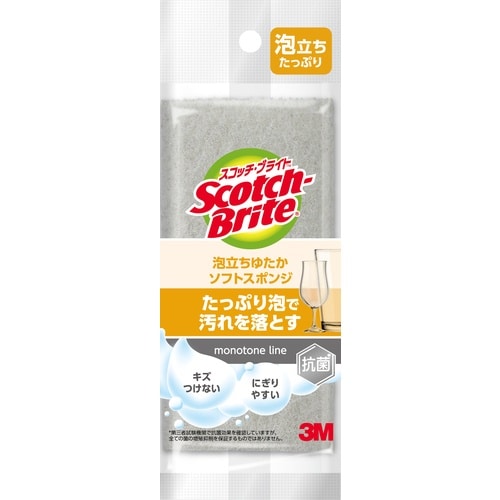 3M スコッチ・ブライト 泡立ちゆたか ソフトスポ
