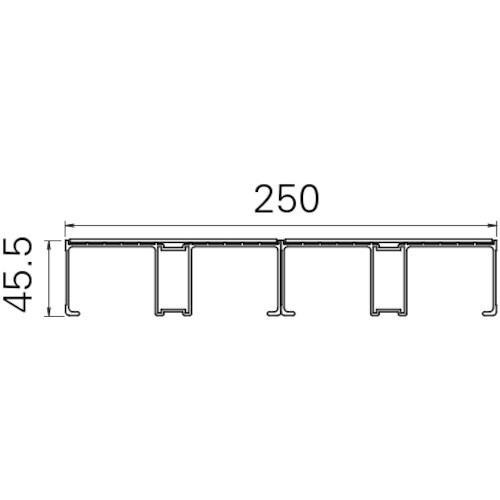 ハセガワ ライトステップ DBG 3段 0.75m