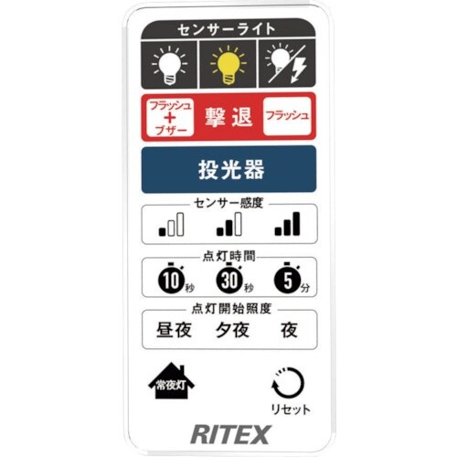 RITEX 12W2灯 フリーアーム式 LEDセン