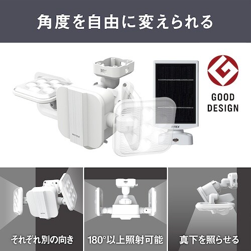 RITEX 5W2灯 フリーアーム式 LEDソーラ