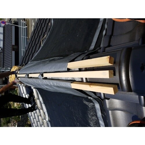 ユタカメイク 屋根養生シート 1.5m×5m