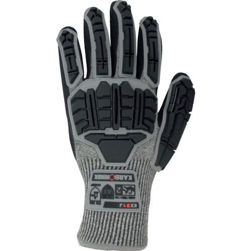 KARBONHEX 耐切創性 耐衝撃性手袋 KX−