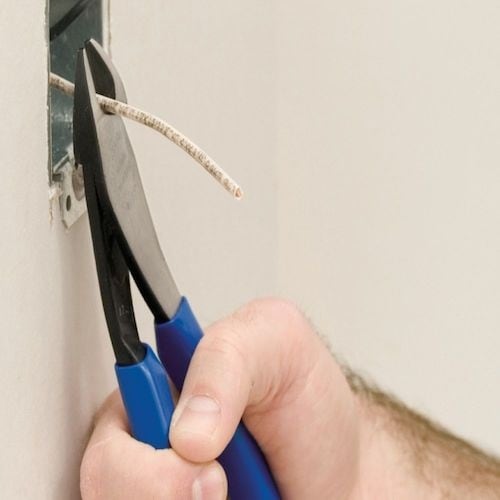 KLEIN ニッパ 偏芯タイプ アングルヘッド 2