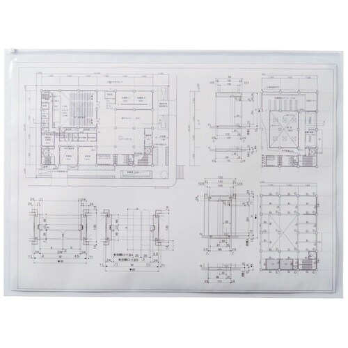 西敬 ファスナー式図面ケースA1