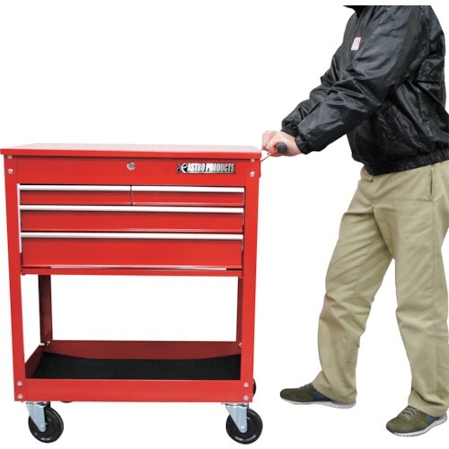 アストロプロダクツ ツールワゴン4段引出付