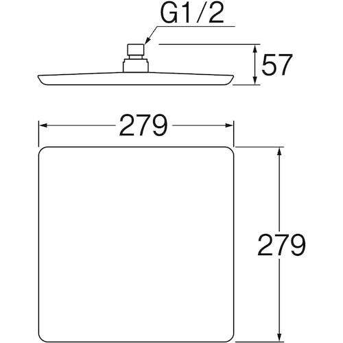 SANEI 回転シャワーヘッド