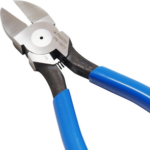 フジ矢 プラスチックニッパ(ストレート刃・バネ付き