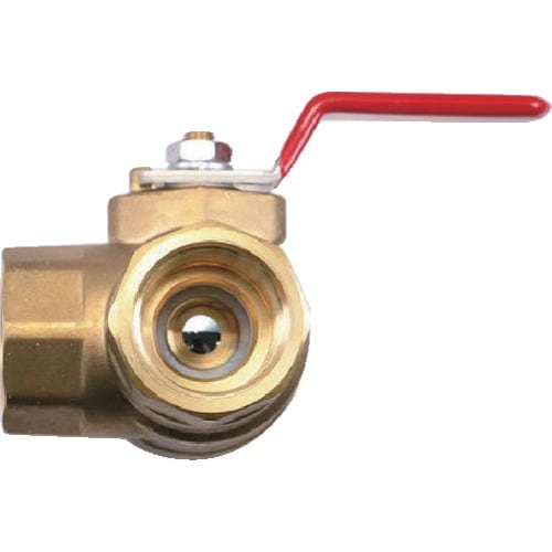 HAMAI 黄銅製3方ボールバルブ