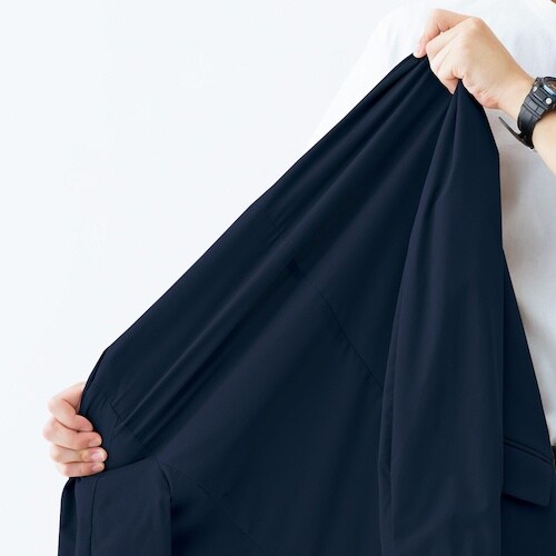 アイトス アクティブスーツ メンズジャケット ネイ