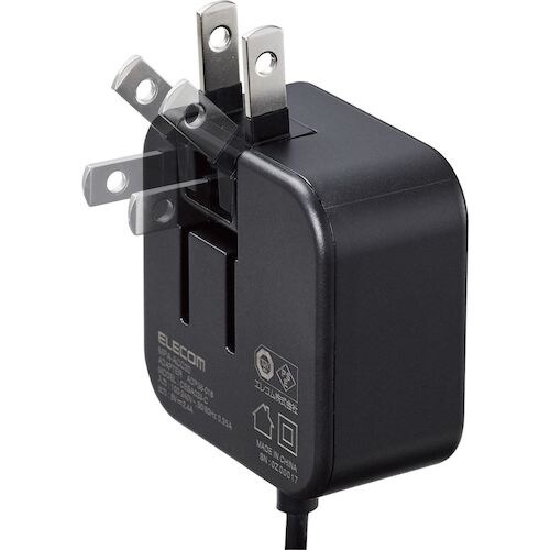 ELECOM AC充電器 2.4A出力 USB−C