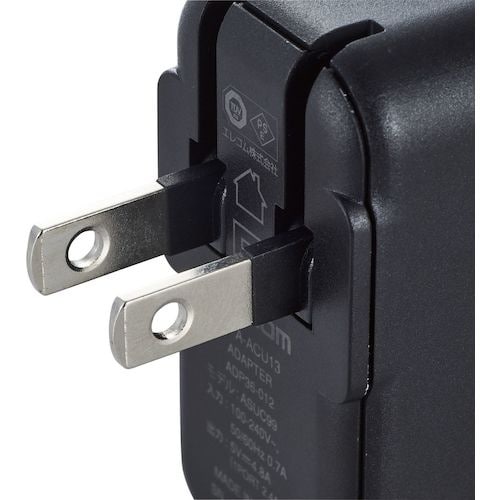 ELECOM AC充電器 4.8A出力 USB−A