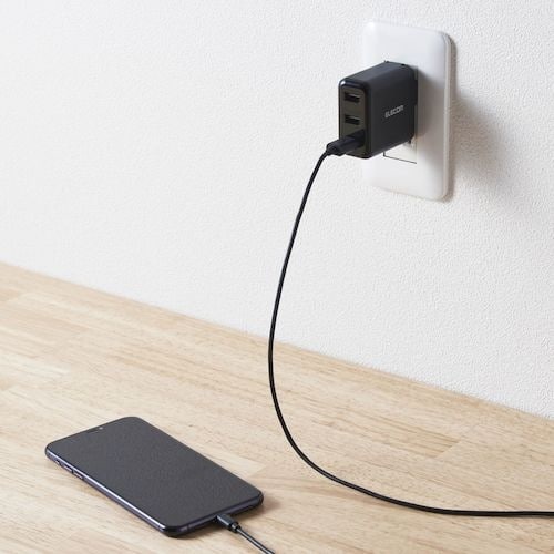 ELECOM AC充電器 3.6A出力 USB−A