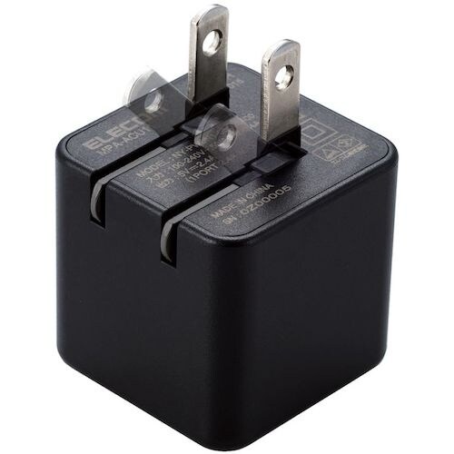 ELECOM AC充電器 2.4A出力 USB−A