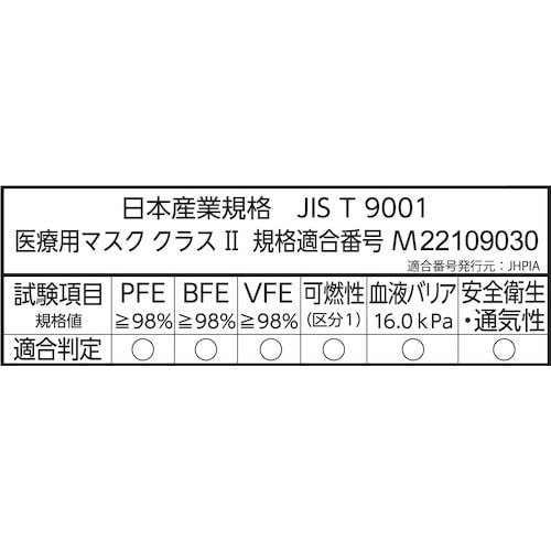 川西 使いきり三層式マスク50枚入