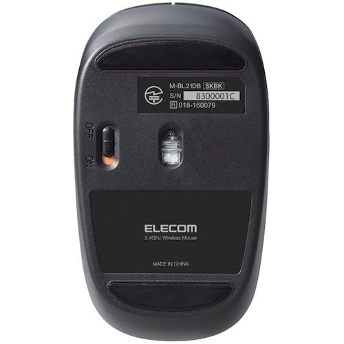 ELECOM BlueLEDマウス 無線 5ボタン