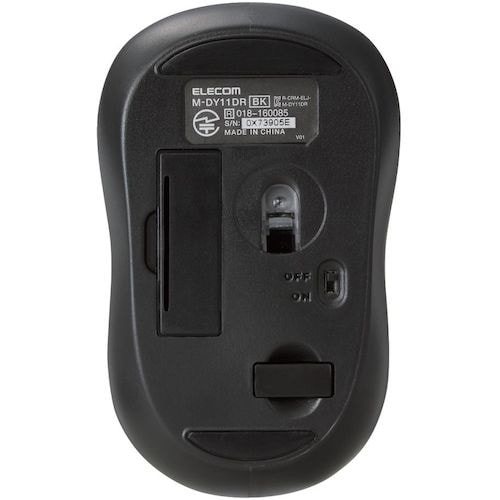ELECOM 無線マウス 光学式 Mサイズ 抗菌
