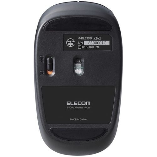 ELECOM BlueLEDマウス 無線 5ボタン