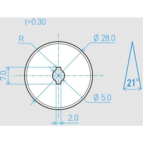 貝印刃物 機械刃 C280−1C 21°(40枚セ