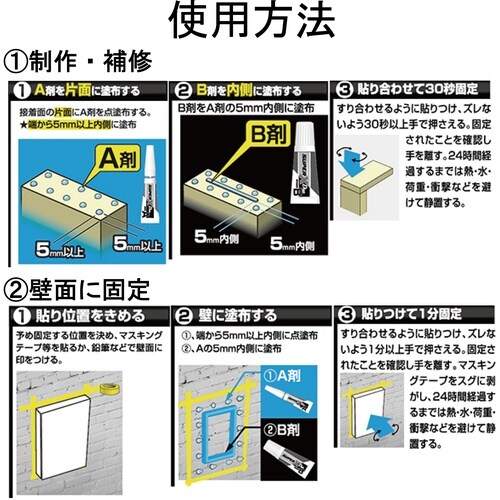 セメダイン 【工具要らずで強力固定】 スーパーXデ