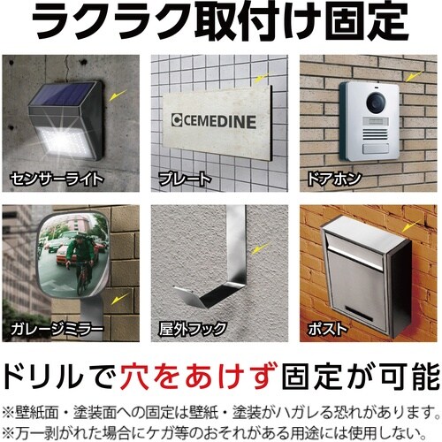 セメダイン 【工具要らずで強力固定】 スーパーXデ