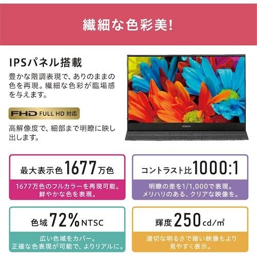 IRIS 517773 LUCA ポータブルモニタ