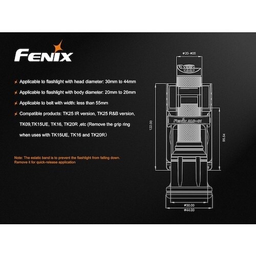 FENIX 【売切廃番】充電式LEDヘッドライト(