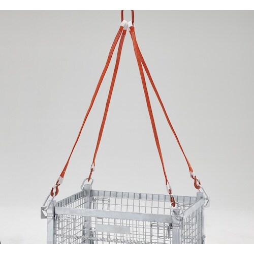 TRUSCO 4本吊ベルトスリングセット 25mm