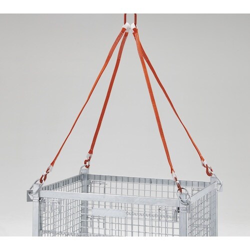 TRUSCO 4本吊ベルトスリングセット 25mm