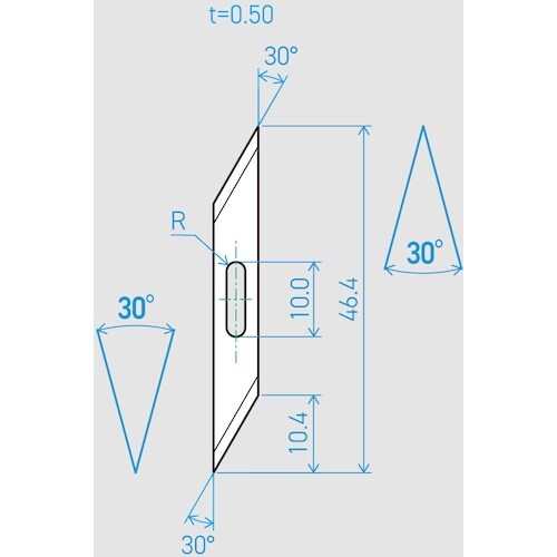 貝印刃物 機械刃 T144−4C 30°(200枚