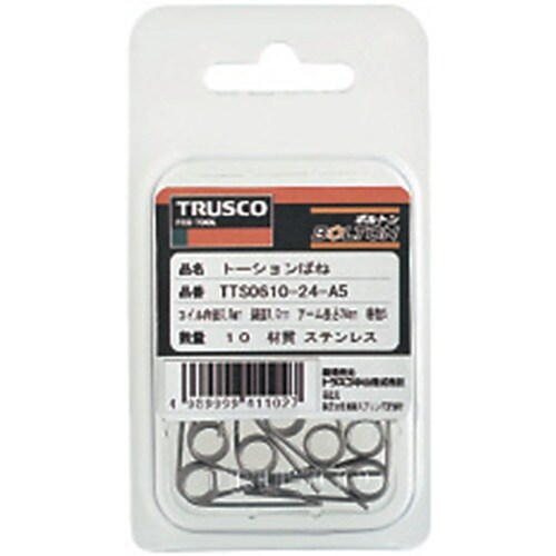 TRUSCO 【売切廃番】トーションばね D7XL