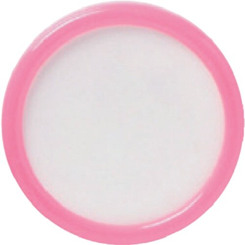 西敬 丸型名札ピンク