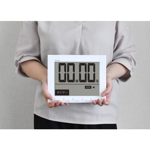 dretec 大画面時計付タイマー